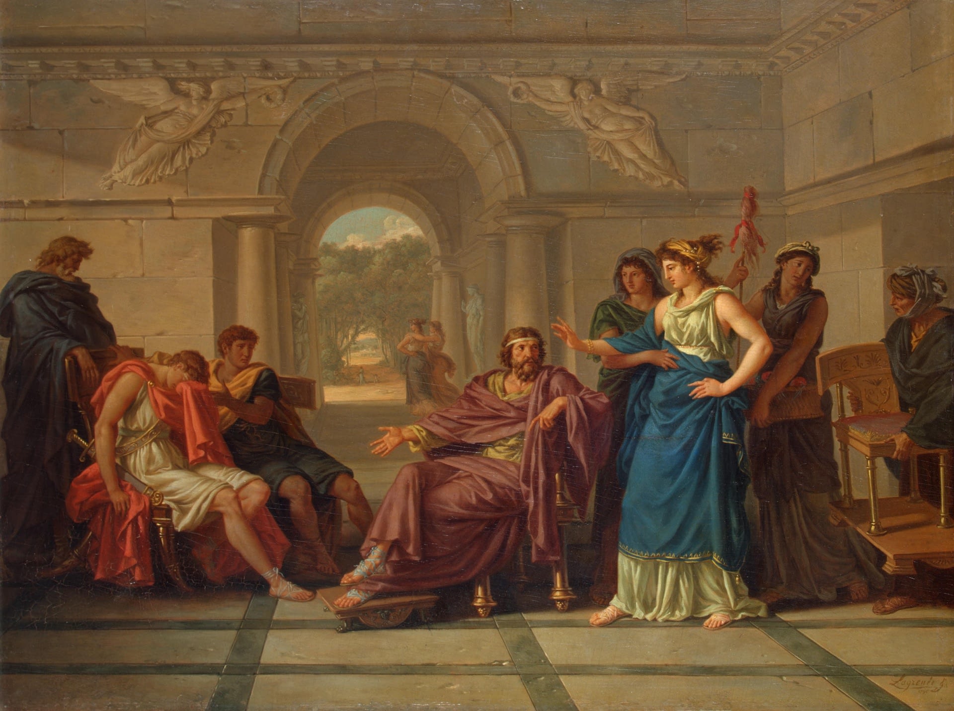 Odysseus penelope suitors